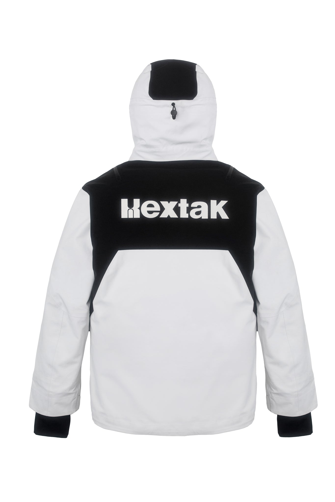 Men's Hextak Vanguard White And Black Snow Jacket